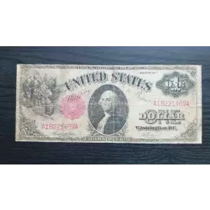 $1 1917 Small Red, scalloped Legal Tender Issues 36