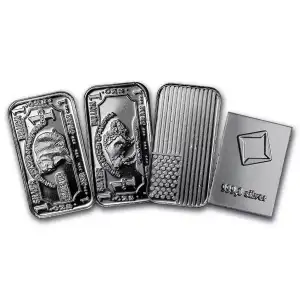 1 Gram Silver Bar (Various Mints, Various Conditions)