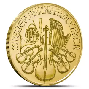 1 oz Austria Gold Philharmonic