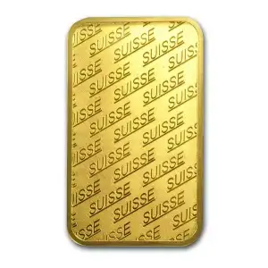 1 oz Gold Bar - PAMP Suisse (Suisse Logo) (2)