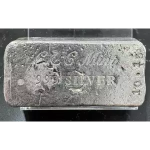 10.15 oz C and C Poured Silver Bar (2)