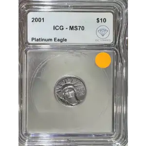 $10 American Platinum Eagle