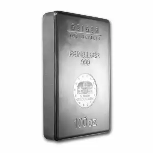 10 oz Geiger Silver Bar [DUPLICATE for #545997]
