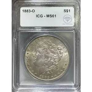1883-O Morgan Dollar ICG MS61 IDC Verified