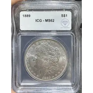 1889 Morgan Dollar ICG MS62 IDC Verified