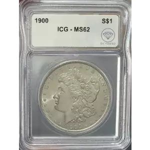 1900 Morgan Dollar ICG MS62 IDC Verified