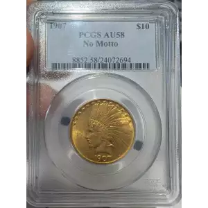 1907 $10 Indian