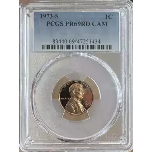 1973-S 1C, CAM