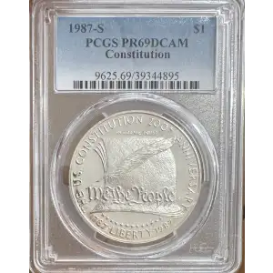 1987-S $1 Constitution, DCAM