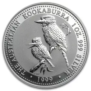 1999 Australia 1 oz Silver Kookaburra (2)