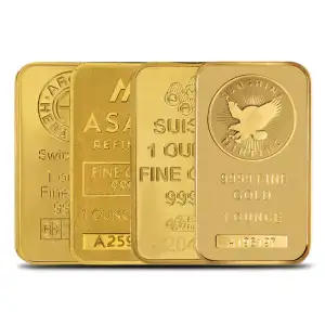 1oz Generic Gold Bar