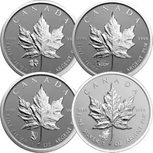1oz Random Canadian Silver Maples (Privy Marks)