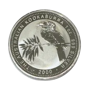 2000 Australia 1 oz Silver Kookaburra (Slight Imperfections) (2)
