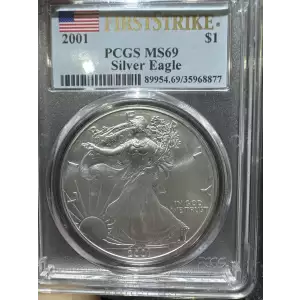 2001 PCGS MS69 First Strike