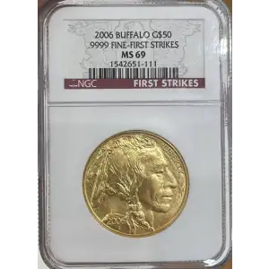 2006 .9999 FINE FIRST STRIKES