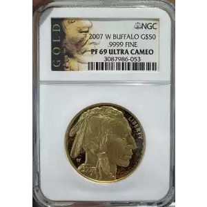 2007 W .9999 FINE ULTRA CAMEO