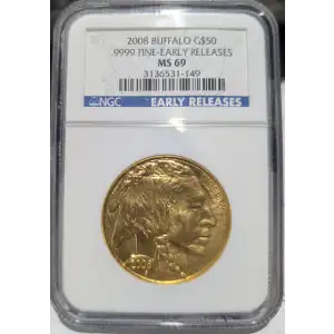 2008 .9999 FINE EARLY RELEASES