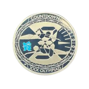 2009 Great Britain 5 Pounds Olympics Countdown (3) (2)