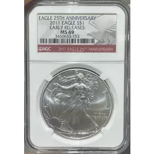 2011 EARLY RELEASES EAGLE 25TH ANNIVERSARY
