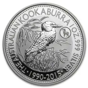 2015 Australia 1 oz Silver Kookaburra (Goat Privy) (2)