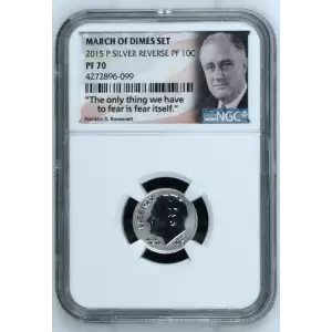 2015 P MARCH OF DIMES SET OFFICIAL US MINT SET (2)