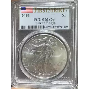 2019 $1 Silver Eagle First Strike