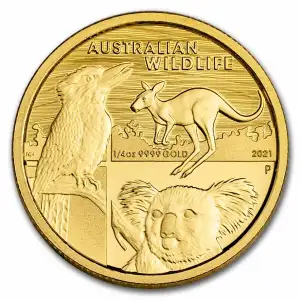 2021 Australia 1/4 Gold Australian Wildlife