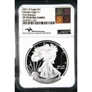 2021 W Heraldic Eagle T-1 First Releases ULTRA CAMEO (2)