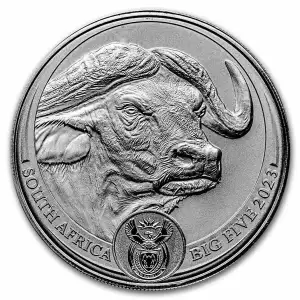 2023 South Africa 1 oz Silver Big Five Buffalo (2)