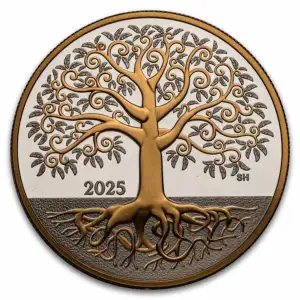 2025 Canada 1/2 oz Silver $10 Maple Tree of Life (Box/COA) (3)