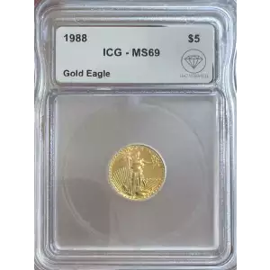 $5 American Gold Eagle 1/10 oz