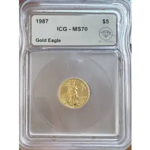 $5 American Gold Eagle 1/10 oz