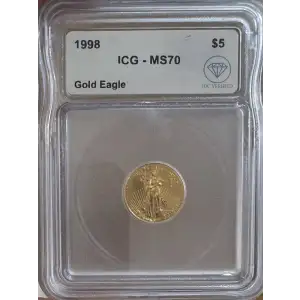 $5 American Gold Eagle 1/10 oz