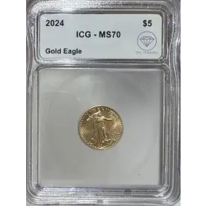 $5 American Gold Eagle 1/10 oz