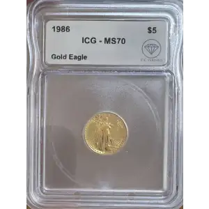 $5 American Gold Eagle 1/10 oz