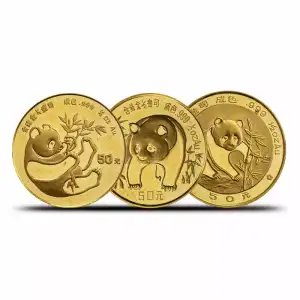 Any Year 1/2oz Chinese Gold Panda Various Designs