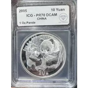 Chinese 1oz Silver Panda