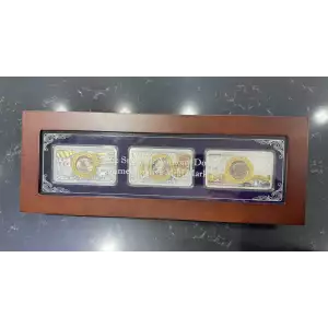 Danbury Mint Susan B. Anthony 3-Coin Commemorative Mint Mark Set (With Box) (4)