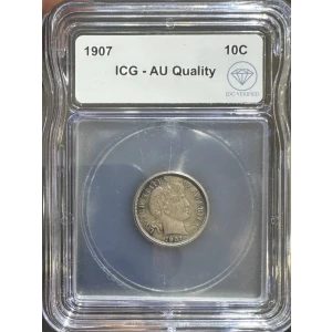 Dimes---Barber 1892-1916 -Silver- 1 Dime