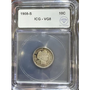 Dimes---Barber 1892-1916 -Silver- 1 Dime