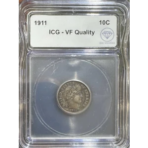 Dimes---Barber 1892-1916 -Silver- 1 Dime