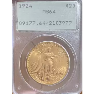 Double Eagles---Saint Gaudens 1907-1933 -Gold- 20 Dollar