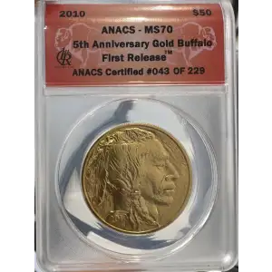 Gold Bullion-Gold Buffaloes--$50 Gold Buffalo 1 oz -Gold- 50 Dollar