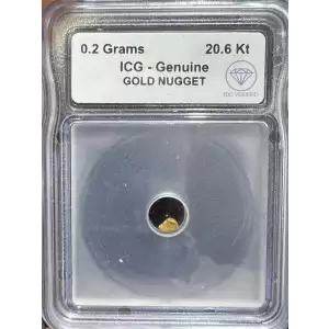 Gold Nugget 0.2 Gram