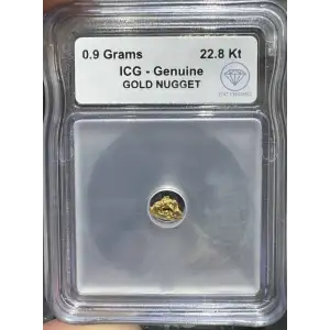 Gold Nugget 0.9 Gram