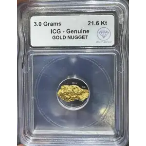 Gold Nugget 3 Gram