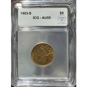 Half Eagles---Liberty Head 1839-1908 -Gold- 5 Dollar