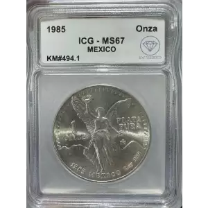 MEXICO Silver ONZA (Troy Ounce of Silver)