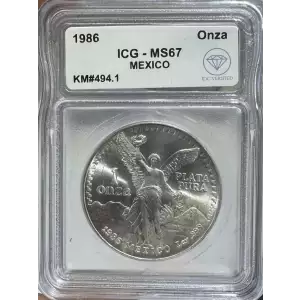 MEXICO Silver ONZA (Troy Ounce of Silver)