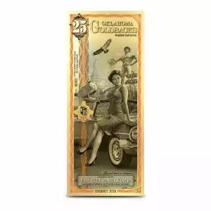 Oklahoma 25 Goldback Note (2025 Alpha Series) Limited 1st Edition